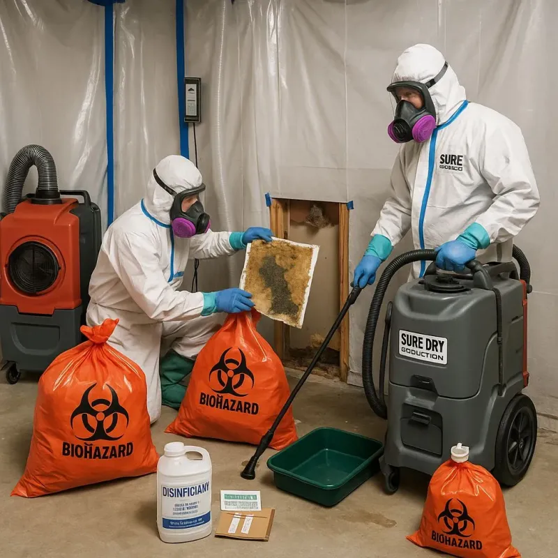 Contaminated Water Handling Protocols process in Petal, MS