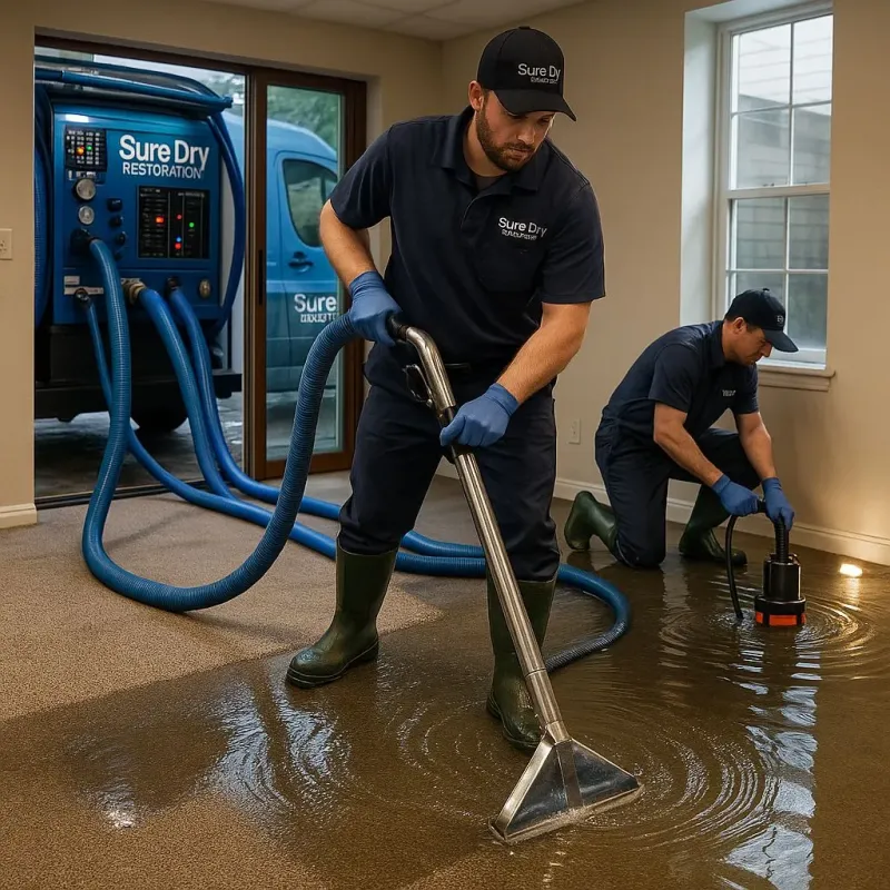 Water Extraction and Removal process in Petal, MS